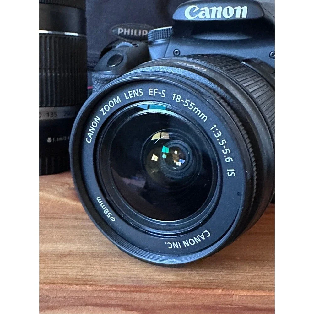 Canon EOS Rebel T1i Bundle – 2 Lenses + Extras